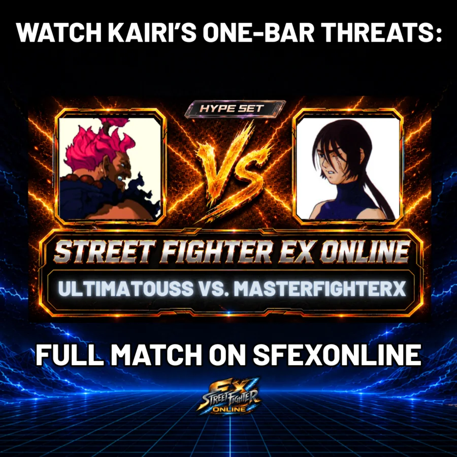 Kairi featured match: UltimatOuss vs MasterFighterX